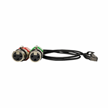 2XLRF X RJ45M ADAPTADOR DANTE