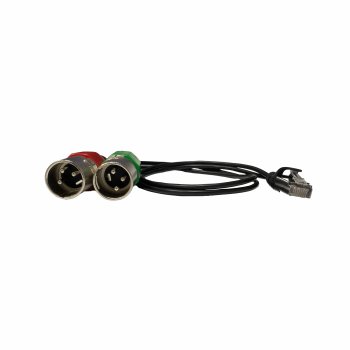 2XLRM X RJ45M ADAPTADOR DANTE
